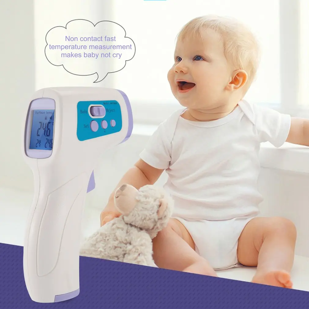 

Muti-fuction Baby/Adult Digital Termomete Infrared Forehead Body Thermometer Gun Non-contact Temperature Measurement Device