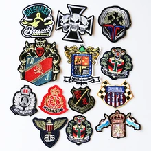 2 шт. медаль американского Морского корпуса значок вышитый Железный На Патчи для одежды DIY полосатая одежда Лоскутные наклейки на заказ значки