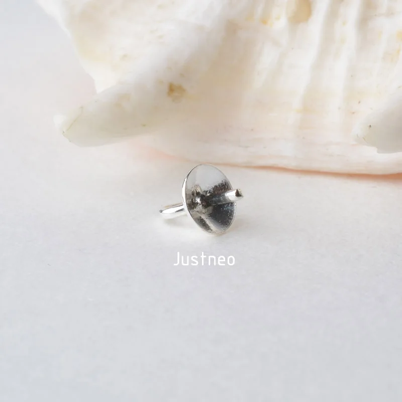 纯银珠帽吊坠扣 (4)