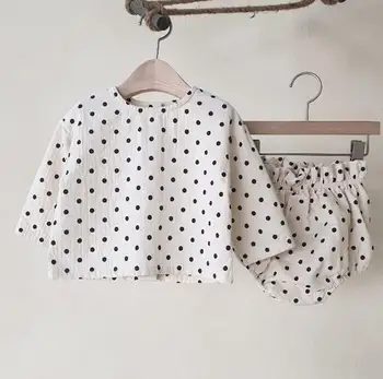 

2020 New Baby Girls Boys 2 Pcs Set Shirt+PP Shorts Spring Babys Suits 6-24 month PY778