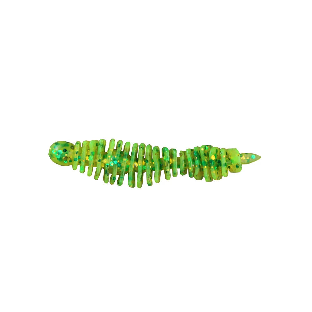 

BassLegend - Fishing Small Floating Soft Plastic Rubber Lure Worm Swimbait Bass Pike Trout Walleye Lure Carp 50mm/0.5g 10 pcs