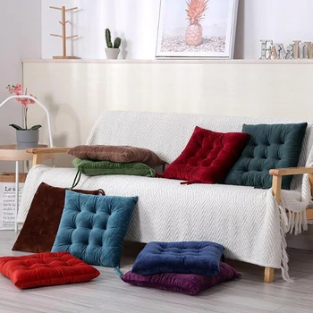 

Thickened Chair Cushion Bedroom Living Room Tatami Office Stool Pad Driver Seat Home Decoration Cushion