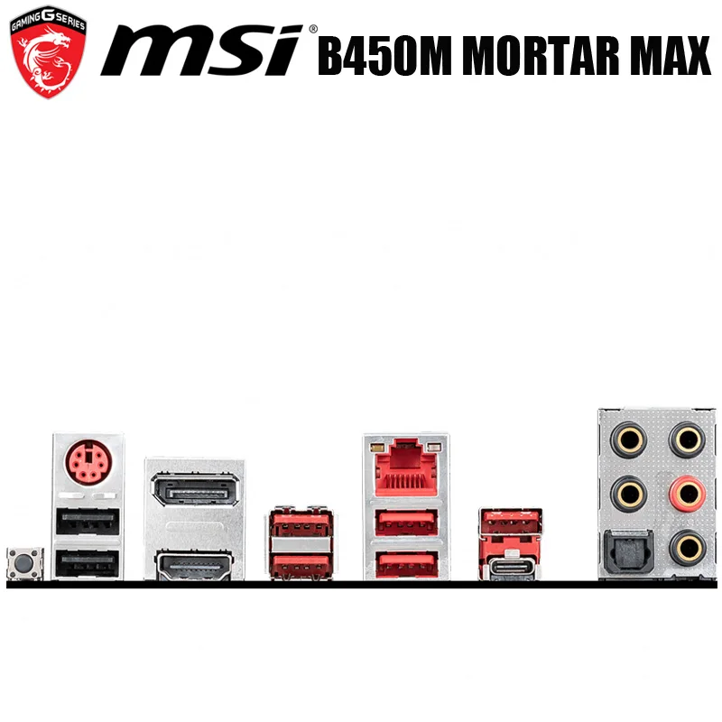 Socket AM4 MSI B450M MORTAR MAX Motherboard AMD