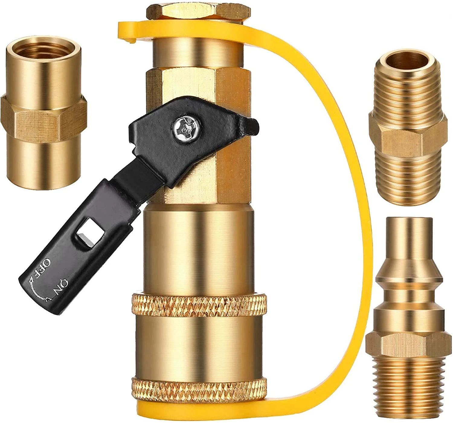 Low Pressure 1LB Propane Tank Gas Regulator Valve With 1/4 Quick