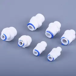 Quick connector - straight external thread Family drinking water filter attachment RO filter reverse osmosis system