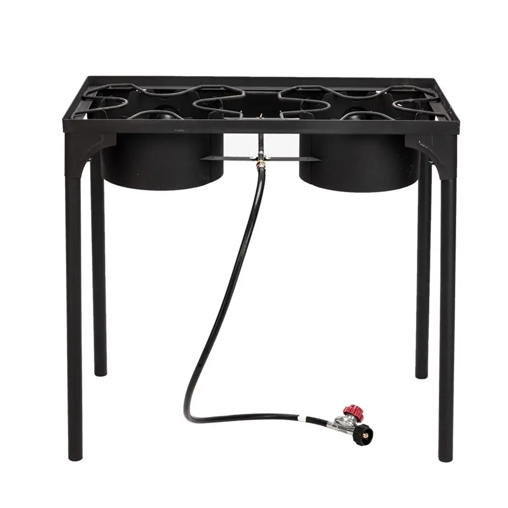Outdoor Camp Stove High Pressure Propane Gas Cooker Portable Cast High Pressure Propane Gas Cooker