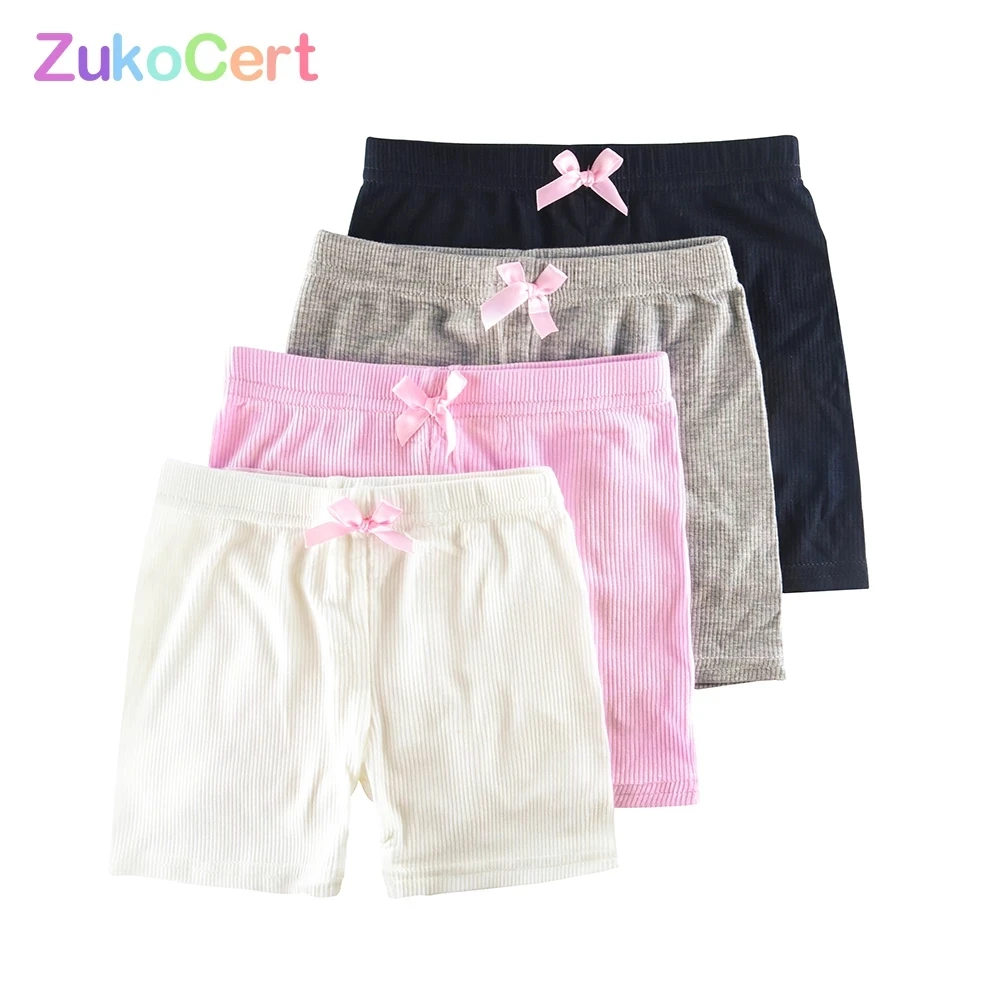Pantalones cortos de seguridad para niñas, ropa de algodón para niños de 3 a 10 años