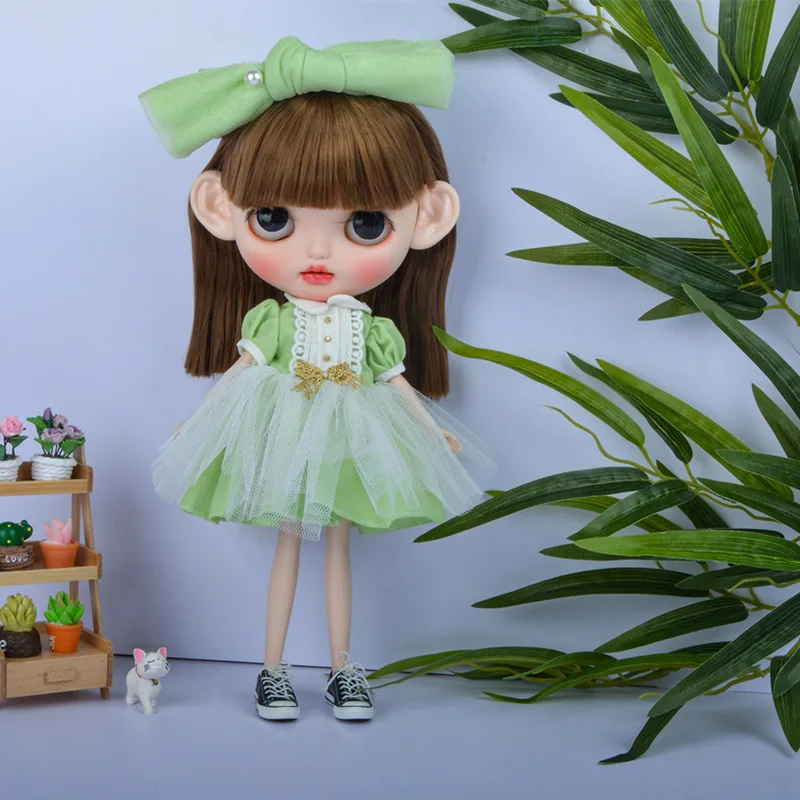 1/6 Blyth куклы Одежда BJD аксессуары восхитительная наборы Кукольное платье для 30 см