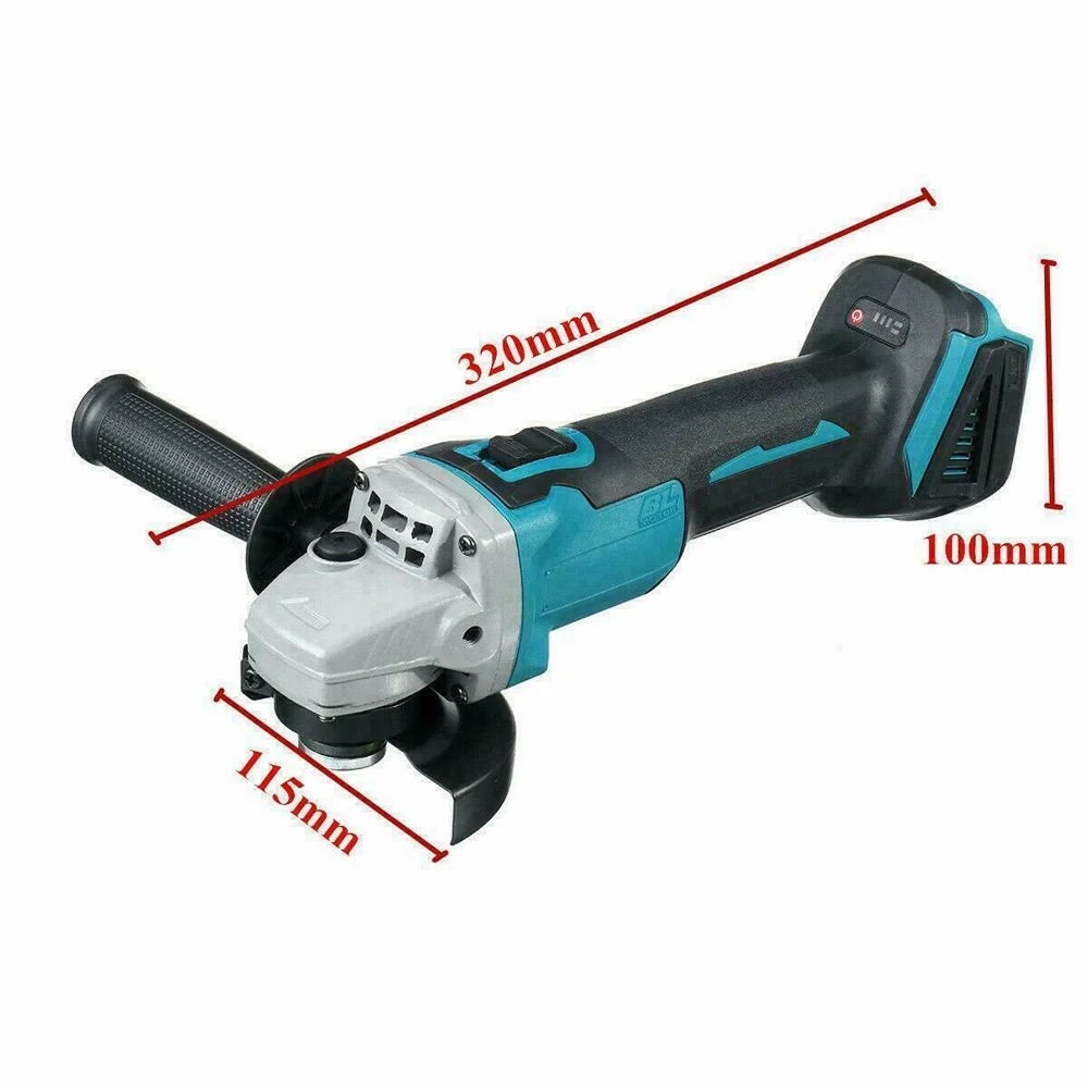 

18V/21V Cordless Angle Grinder Brushless Cut Off Power Tool Grinding Polishing For MAKITA 18 For Woodworking Parts