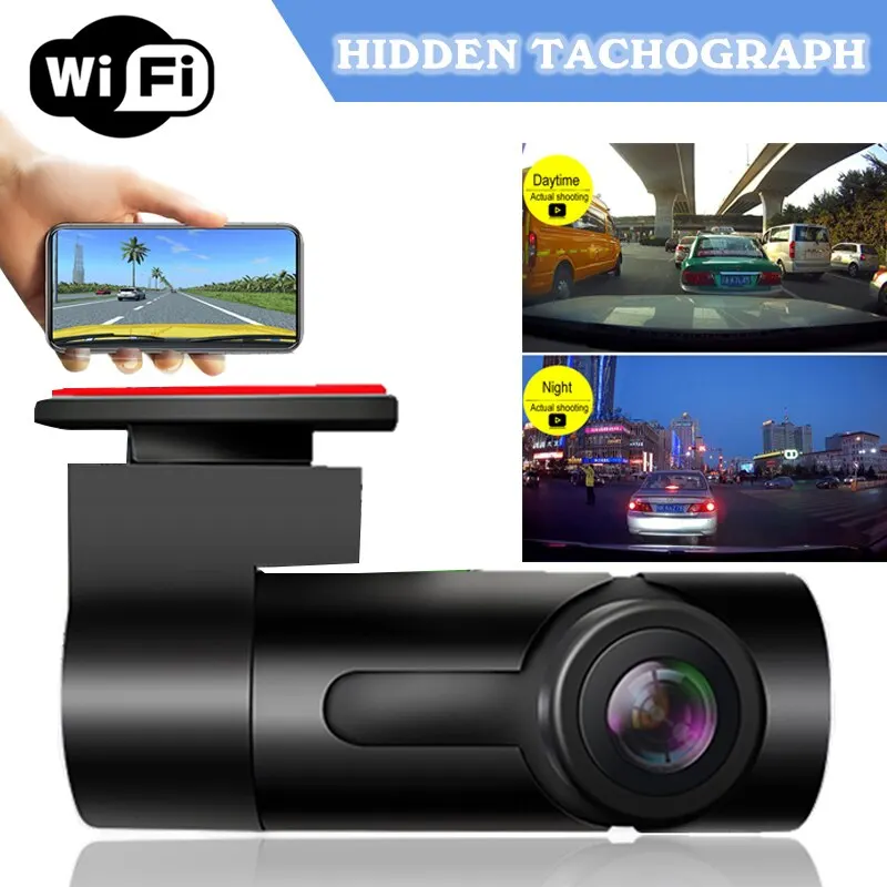 Автомобильный Wi-Fi видеорегистратор парковочный монитор детектор 1080P камера