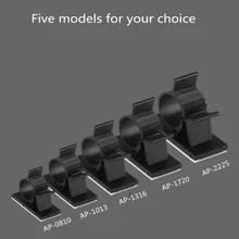 10pcs Self-Adhesive Cable Clips Management Charging Power Cord Organizer Holder Line Fixed Charger Clamps For Car PC Mouse TV