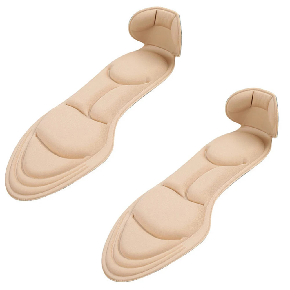 

2 in 1 Comfortable Non-Slip Heel Cushion Inserts Heel Shoe Pads Women Heel Pads Non-Slip Insole Foot Care Tool 3 Colors Heel