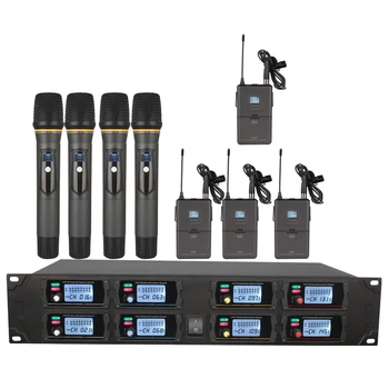 

Orban wireless microphone system eight channel UHF headset wireless microphone stage performance / school speech