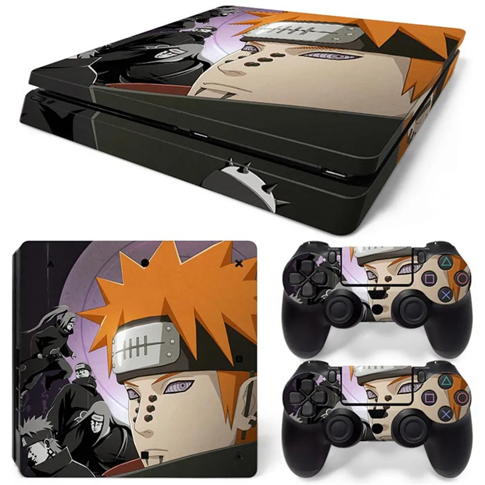 Лидер продаж наклейка на кожу Виниловая для PS4 Slim консоль + 2 контроллера|Наклейки|