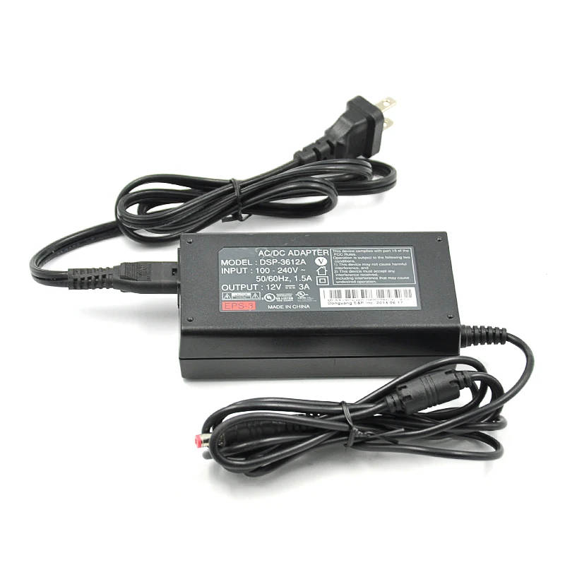 Для samsung DSP-3612A адаптер переменного тока Питание Зарядное устройство 12V 3A-б/у