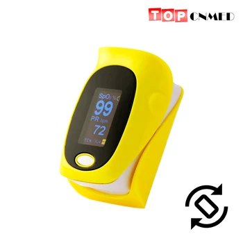 

Gravity Sensor Auto Screen Rotation 3 Parameters SPO2 PR PI Fingertip Pulse Oximeter Hear Monitor / Blood Pressure Monitor