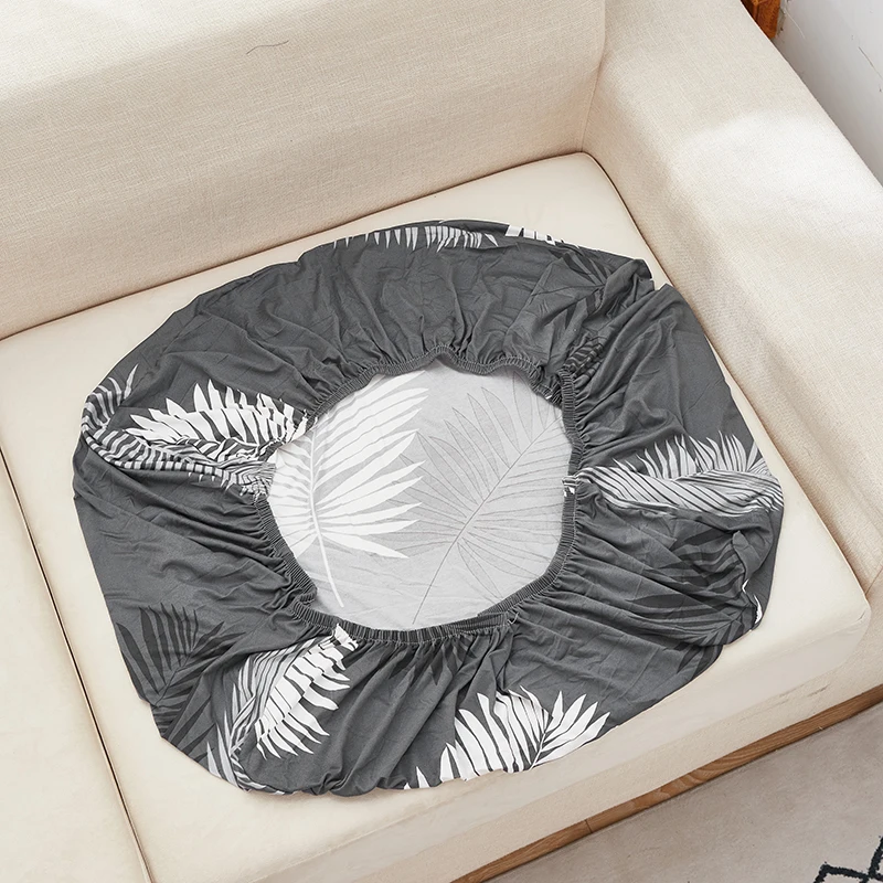 Printed Elastic Sofa Seat Cushion Cover Chair Cover Pets Kids Furniture Protector Washable Removable Slipcover 1/2/3/4 Seat 5