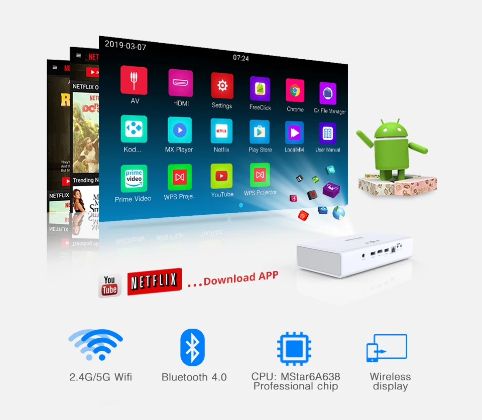 BYINTEK R19 2K 3D 300inch Smart Android WIFI Video LED 14 H1e94860c4c5c43bcabe9ffc323b0ce6eh