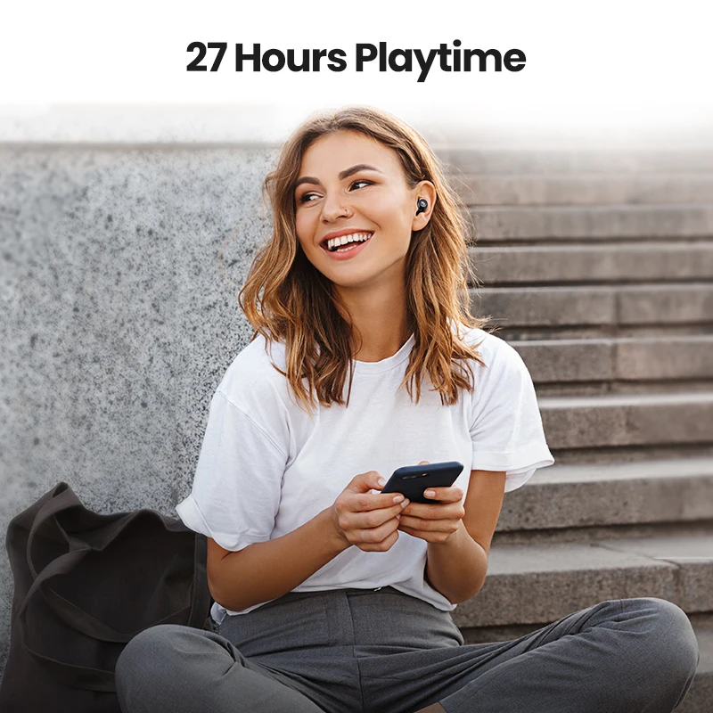 UGREEN TWS Wireless Bluetooth 5.0 Earphones Qualcomm aptX True Wireless Stereo Earbuds 27H Playtime USB-C Charging