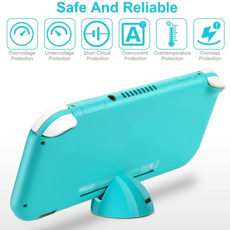Зарядная док станция с портом Type C для Nintendo Switch Lite|Зарядные устройства| |