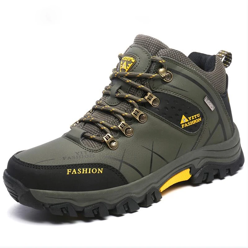 

2019 High Quality Outdoor Tactical Boots Trekking Shoes Waterproof Lace Up Breathable Trekking Mountain Sports Climbing Shoes