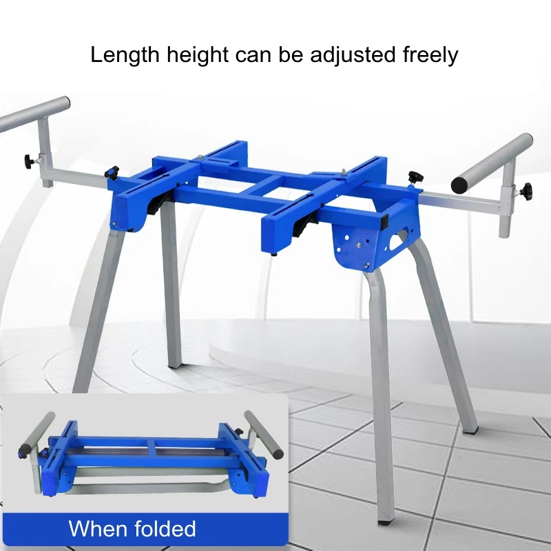 Складные торцевые пилы многофункциональная, из алюминиевого стола деревообрабатывающий станок кронштейн быстросъемные монтажные кронштейны ролики