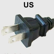 US plug 1 шт. 15 Вт мини термоклеевой пистолет с 2 шт. черный 7,8 мм* 100 мм Клей-палка, номинальное напряжение клеевой пистолет для горячего расплава - Цвет: US plug