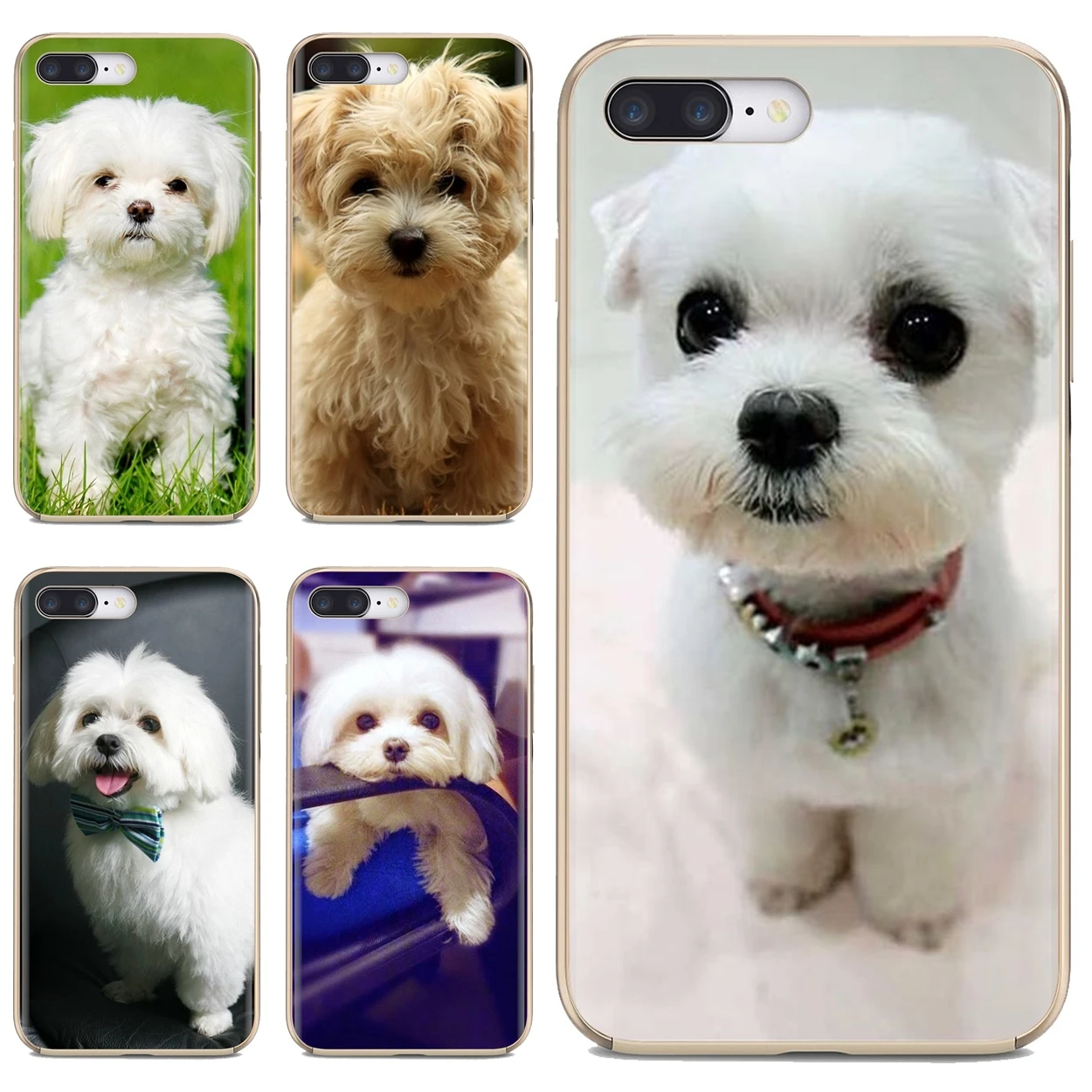 Силиконовый чехол для телефона Sony Xperia XA Z Z1 Z2 Z3 Z5 XZ1 XZ2 compact M2 M4 M5 C4 C6 E3 T3 I Love My Maltese dog