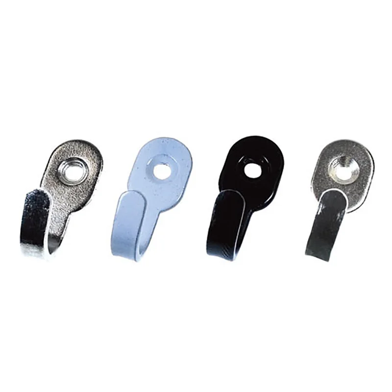 

10Pcs Metal Hook J-Shaped Strong Kitchen Hook Mini Hook Portable Multi-Function Hook Single Hole 25mm