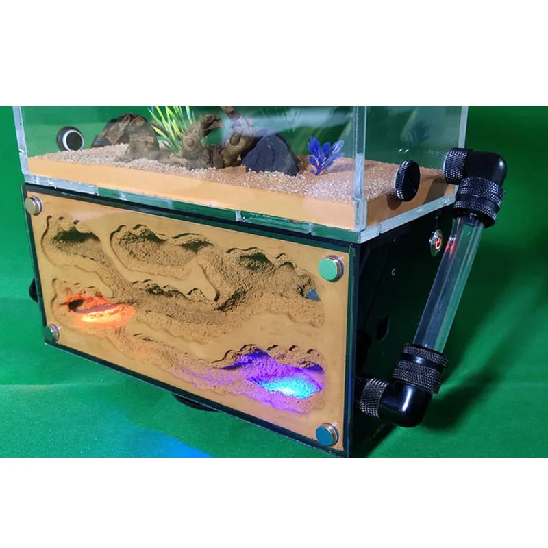 

Ant Fort Acrylic Ant Workshop Plaster Nest Double Water Tower Rotatable with Light