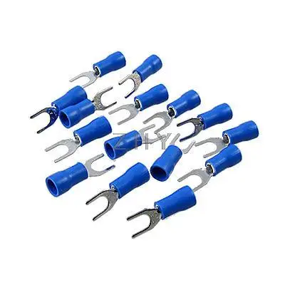 

1000 Pcs 4.3mm Screw Furcate Pre Insulated Fork Terminal Connector