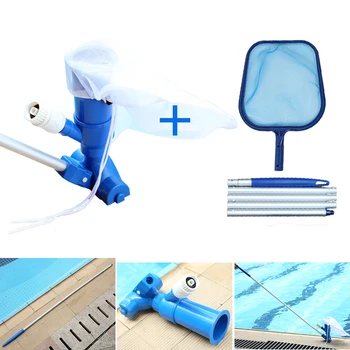 

Swimming Pool Vacuum Cleaner Electrical Spa Tub Cleaning Robot Cleaning Tool Kit Vacuum Brush Cleaner For Multiple Cleaning New