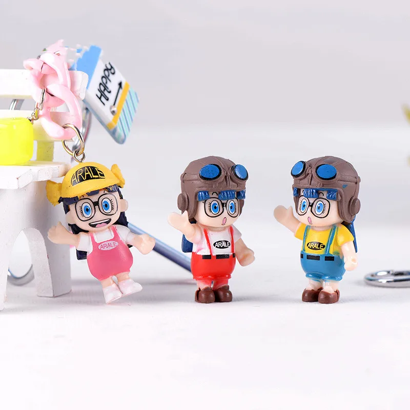 4 Kinds Child with Glasses Micro Landscape DIY Decoration Clay Charms Slime Accessories Supplies Interactive Toys for Children