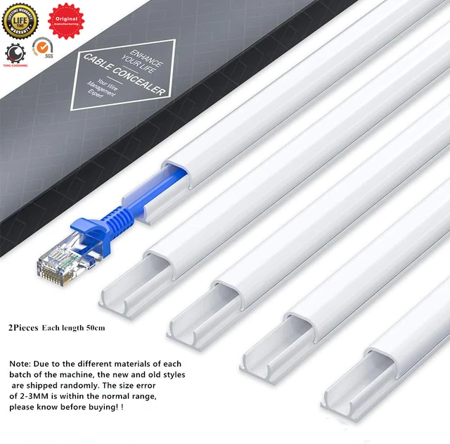 Pvc Cable Concealer Channel Paintable Cord Cover
