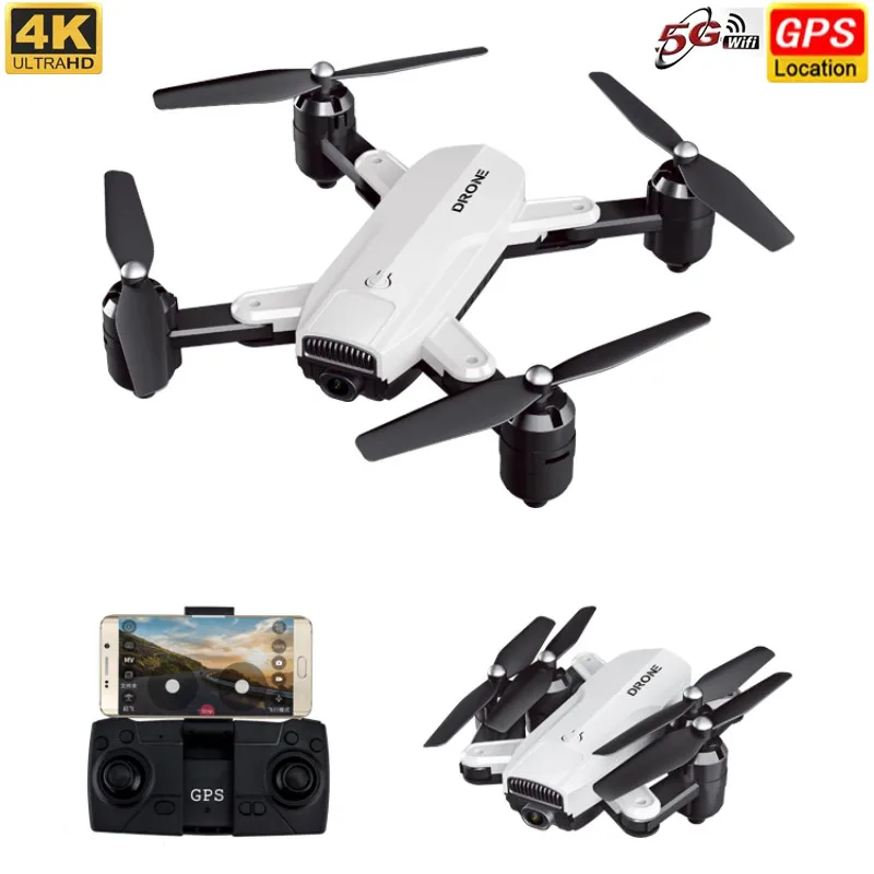 GPS Drone 4K 1080P Wide Angle HD Camera 50x Zoom Surround Flight Intelligent Follow Quadcopter RC Helicopter Toys Gifts | Игрушки и