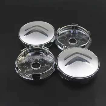 

4pcs 60mm Wheel Center Hub Caps Car Emblem Badge Logo Wheel Center Cap For Citroen C4 Picasso C4L C3-XR C2 C3 C5 C6