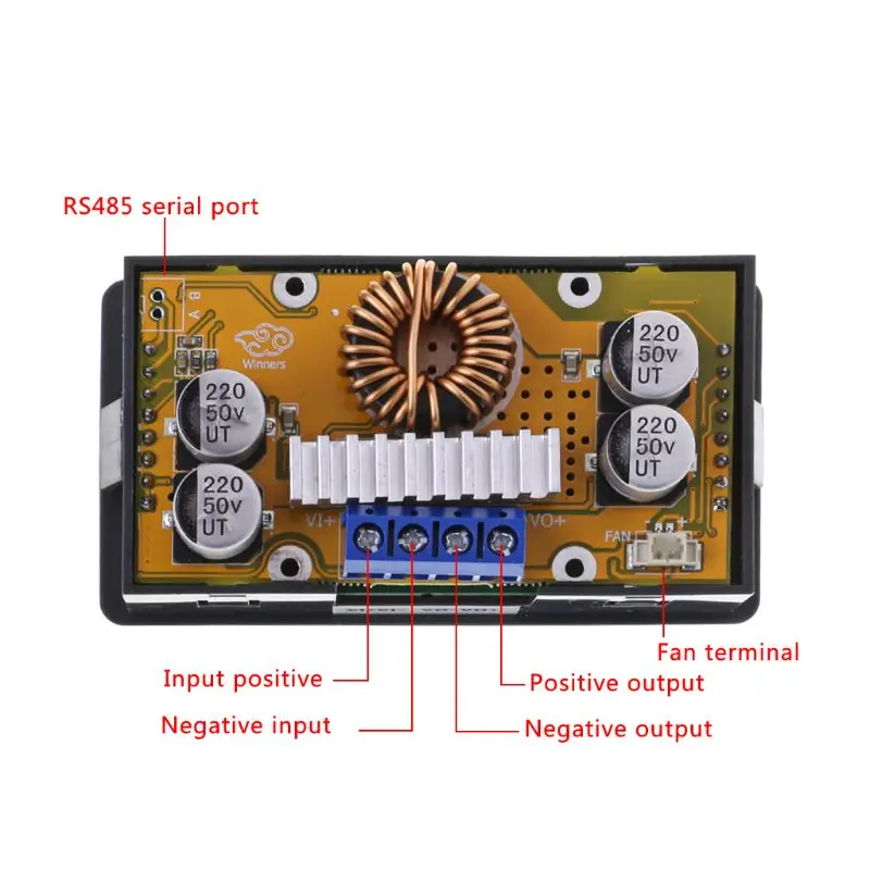 

Drop Shipping 5A DC-DC Step-Down Module Adjustable Step Down Voltage Power Supply Module
