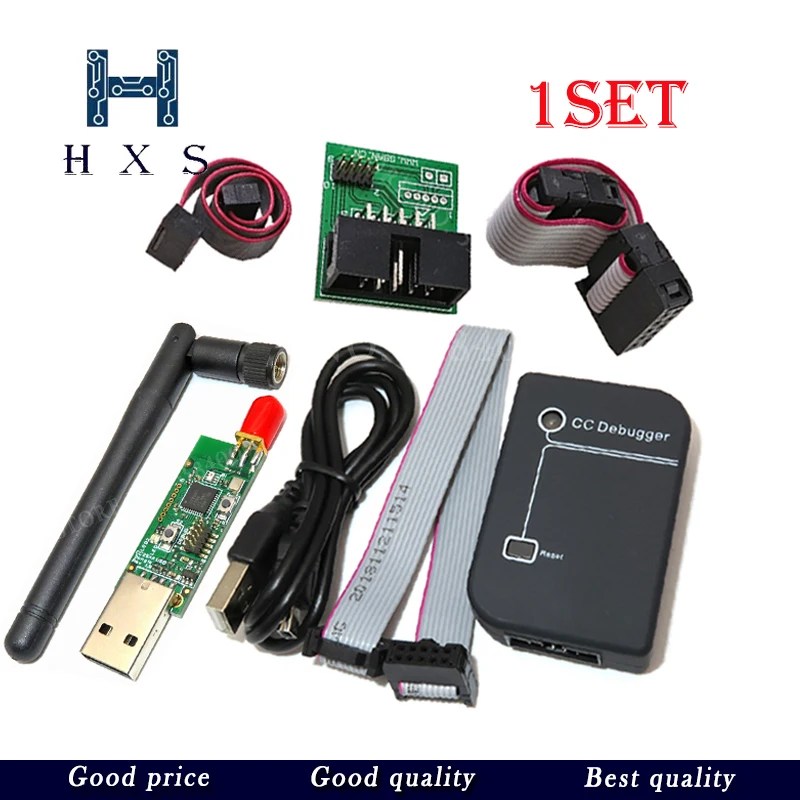 CC2531 Zigbee Emulator CC-Debugger USB Programmer CC2540 Sniffer with antenna Bluetooth Module Connector Downloader Cable | Обустройство