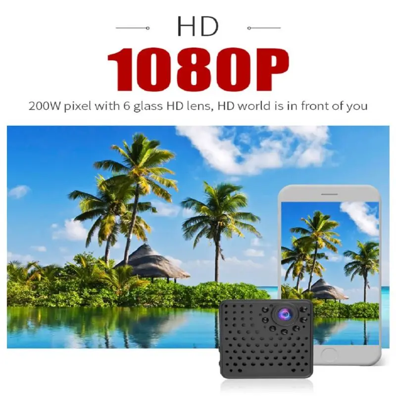 W18 Wifi 1080P Smart Security Small Wireless Camera E65A