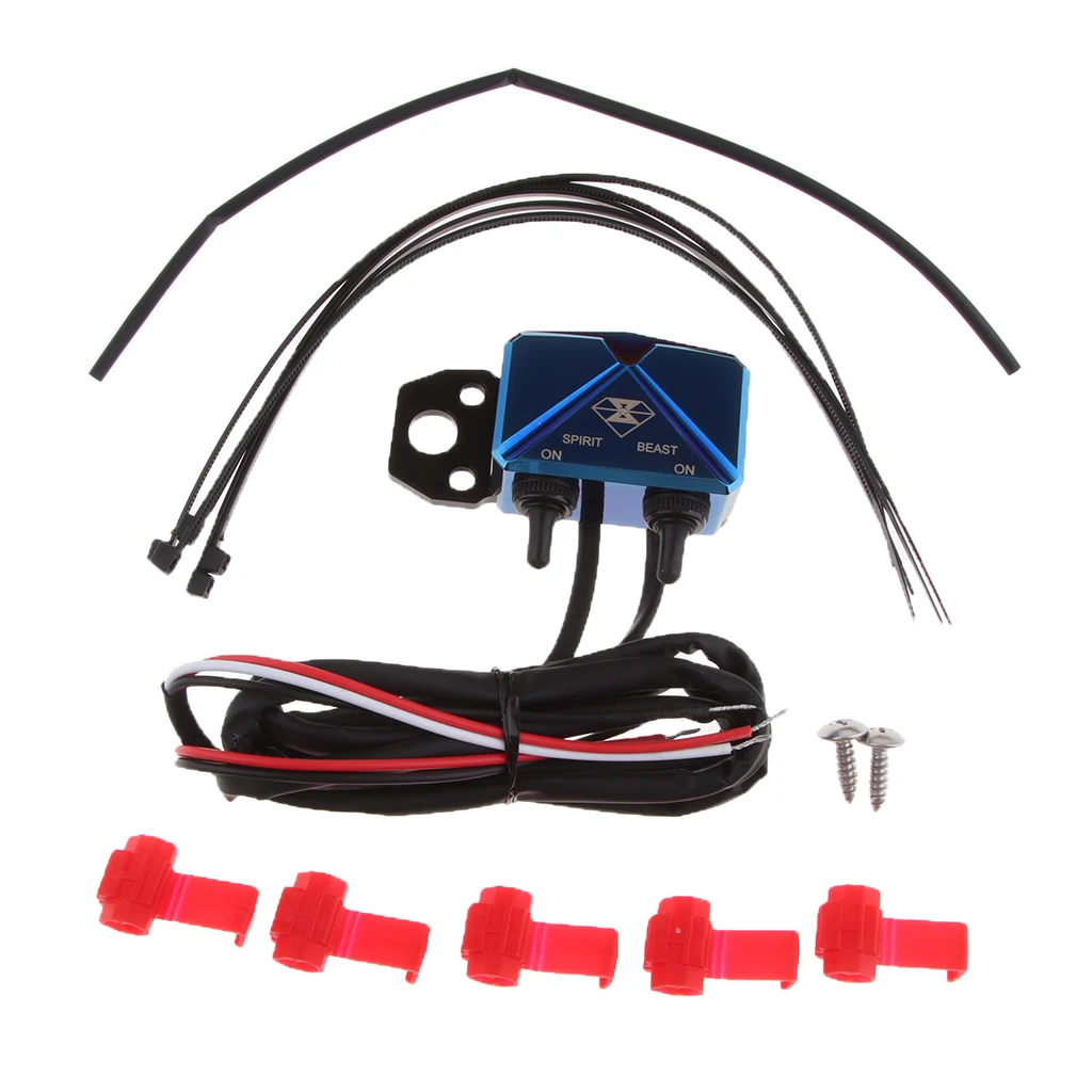 12V автомобиль Лодка Авто кулисный переключатель синяя Обложка с жгутом проводов