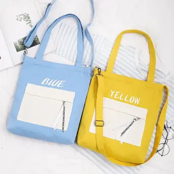 

Women's Cross-body Bag Ladies Handbags College Student Package Inclined Shoulder Bag Ladies Handbags Canvas Tote Bag Canvas Bag