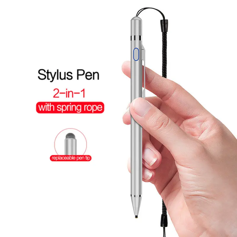 Active Chargeable Capacitive Touch Pen Stylus For Apple Iphone 13 12 11 Pro  Xs Max Xr X 6 7 8 Plus Se Mini Phone Stylus Pen Case - Mobile Phone Stylus  - AliExpress