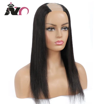 

NY Hair Straight U Part Human Hair Wigs 150 Density Wig Glueless Human Hair Brazilian Remy Hair Wigs For Women Full Machine Wigs