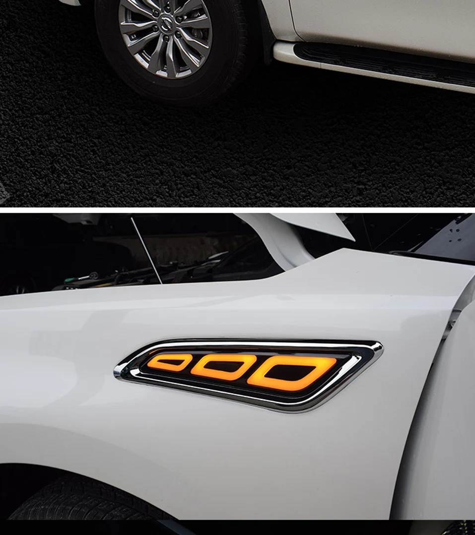Боковой стример для nissan y62 patrol nissan patrol y62 лампа/аксессуары y62 nissan patrol y62 фары