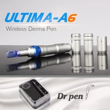 Новейшая беспроводная Дерма ручка Dr ручка мощная Ultima A6 микроручка Derma ручка Meso перезаряжаемая Dr ручка A6 дропшиппинг поддерживается