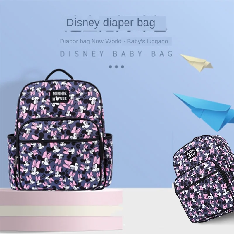

Disney Mummy bag 2019 new fashion multi-function large-capacity mother and child backpack mother out backpack