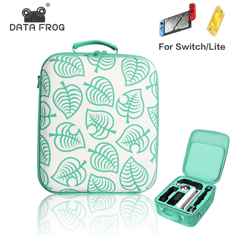 Портативный Дорожный Чехол DATA FROG для консоли Nintendo Switch сумка хранения животных