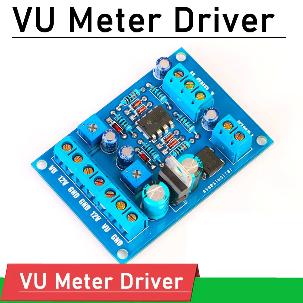 

VU Meter Driver circuit Board DB Audio Level TA7318P power amplifier front stage tube amplifier chassis