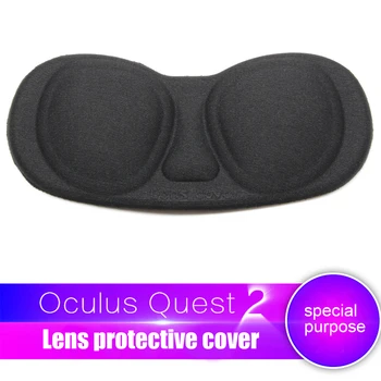 

For Oculus Quest 2 VR Lens Anti Scratch Easy Clean Durable Full Case Lightweight Protective Cover Dustproof Accessories