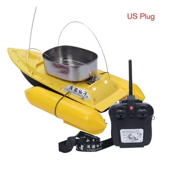 

AW RC Fishing Boat Intelligent Wireless Electric Fishing Bait Remote Control Boat Fish Ship Searchlight Toy Gifts For Kids